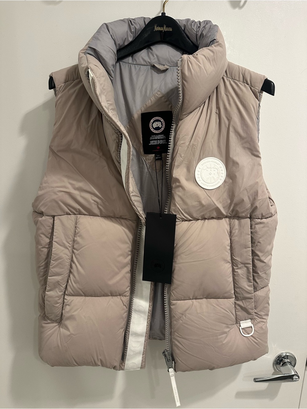Canada Goose Light Beige Men’s Puffer Vest